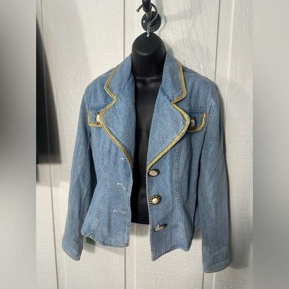 To be seen Jackets & Blazers - To Be Seen Women’s Denim Jacket/Blazer No Size EUC